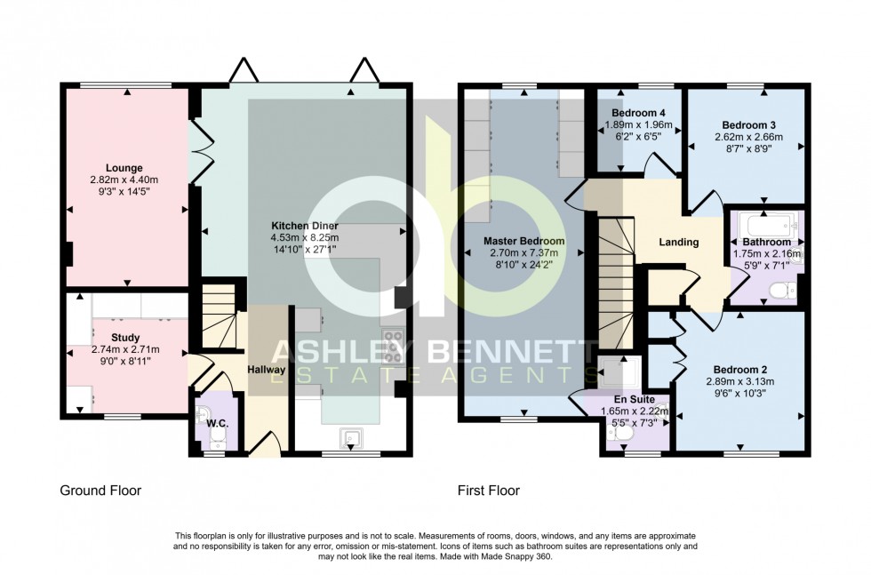 Floorplan for Wingfield Drive, Orsett