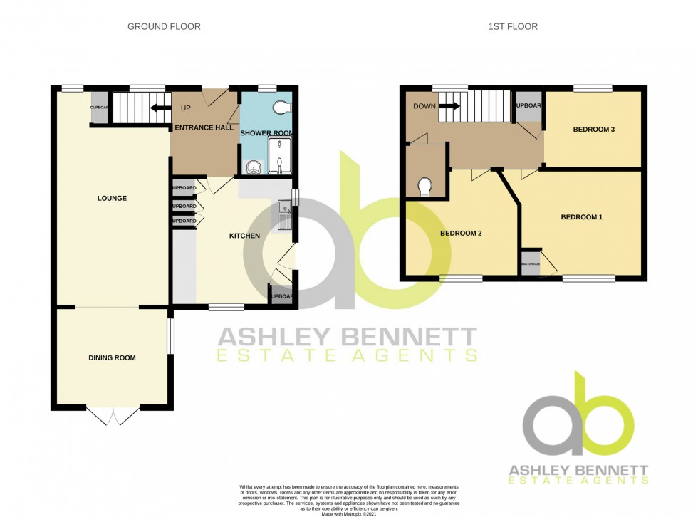 Floorplan for Corran Way, South Ockendon