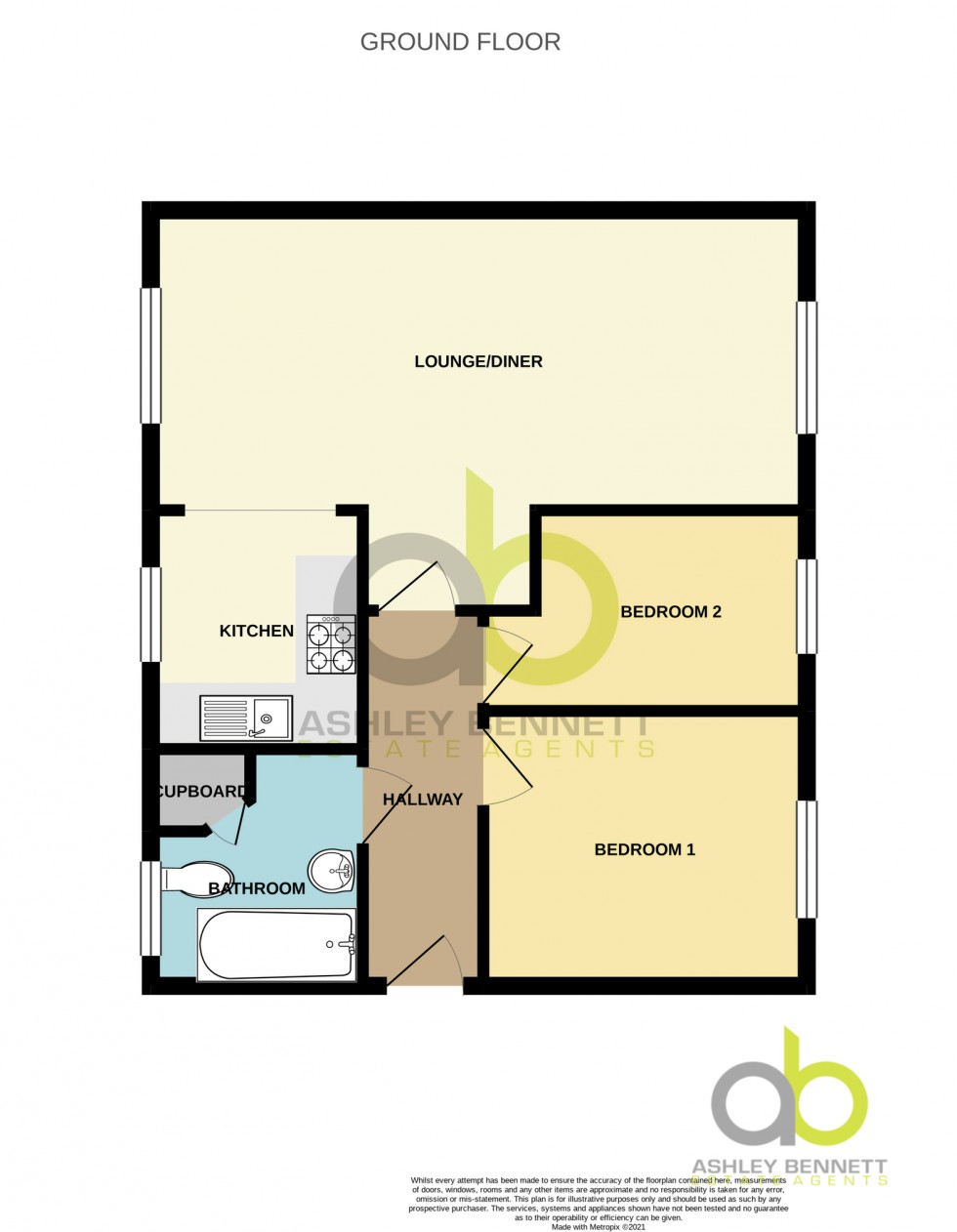 Floorplan for Grenville Road, Chafford Hundred