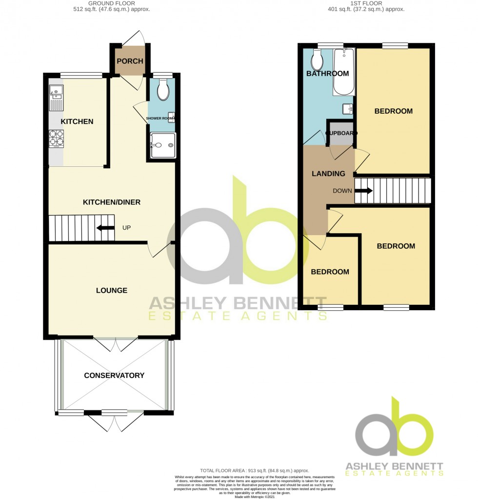 Floorplan for Water Lane, Purfleet