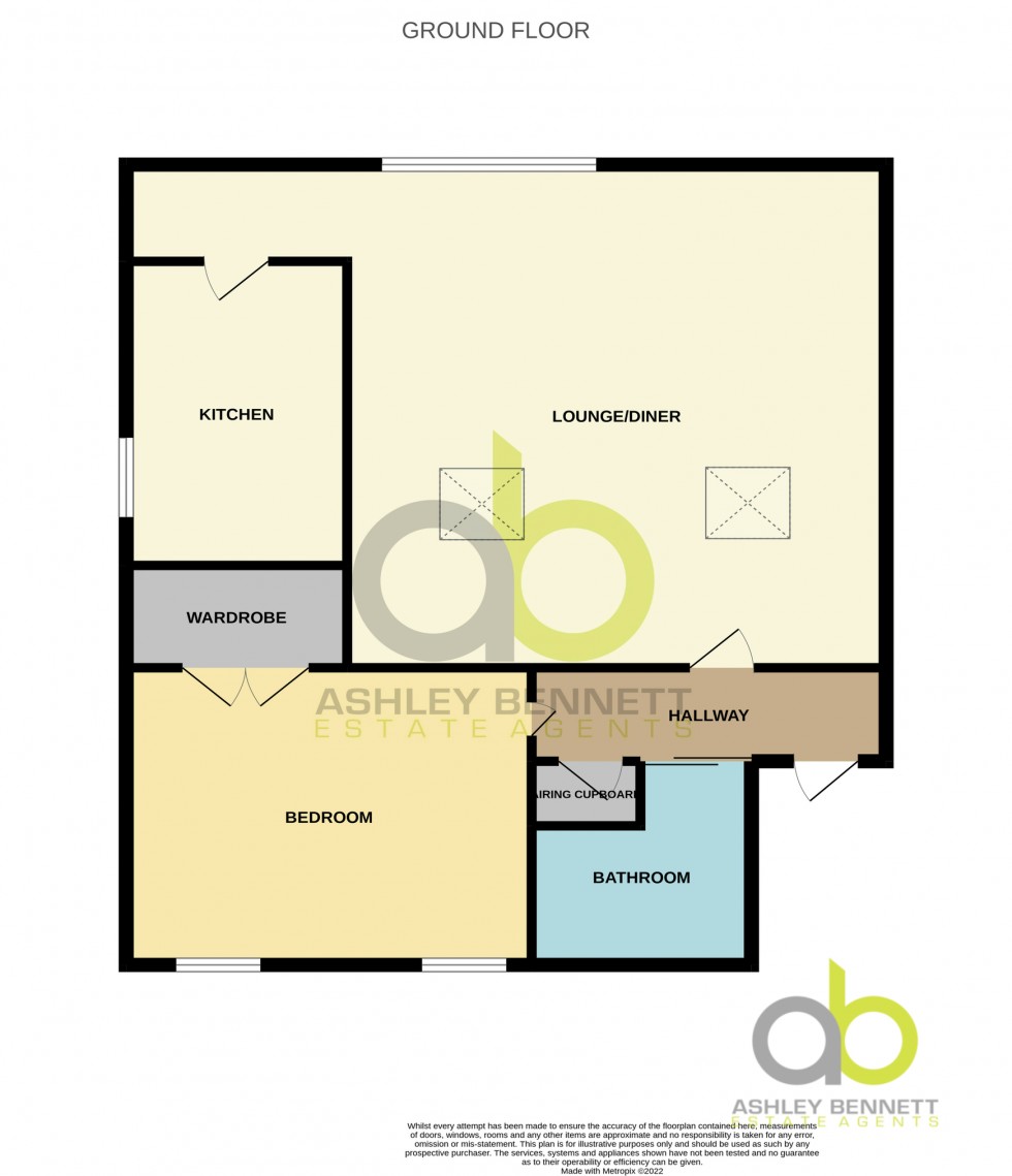 Floorplan for High Road, North Stifford