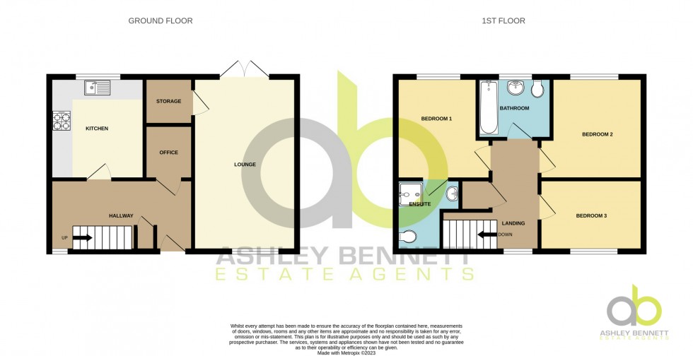 Floorplan for Heathland Way, Grays, RM16 2DF