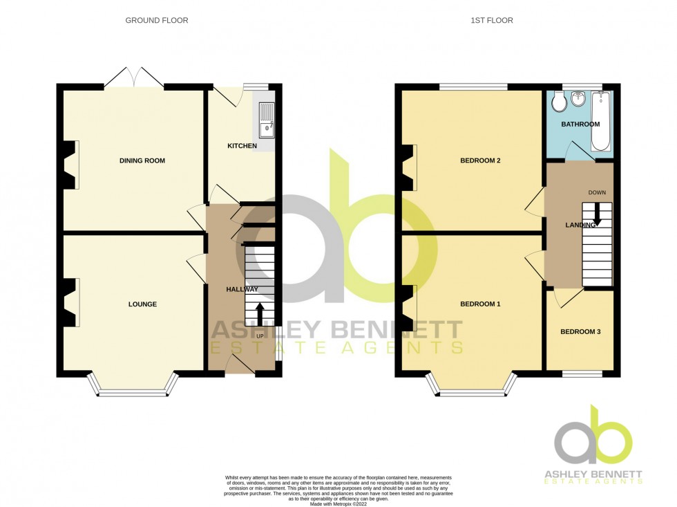 Floorplan for Grange Road, Grays, Essex