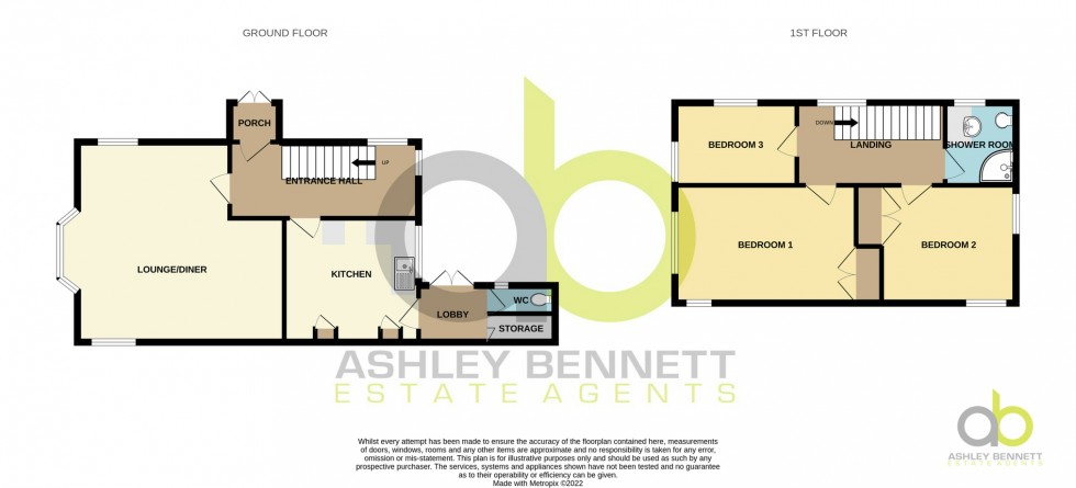 Floorplan for Blackshots Lane, Grays