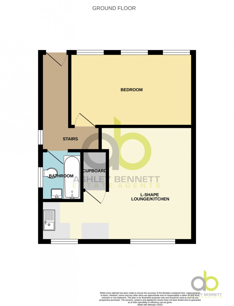 Floorplan for Kipling Avenue, Tilbury, Essex
