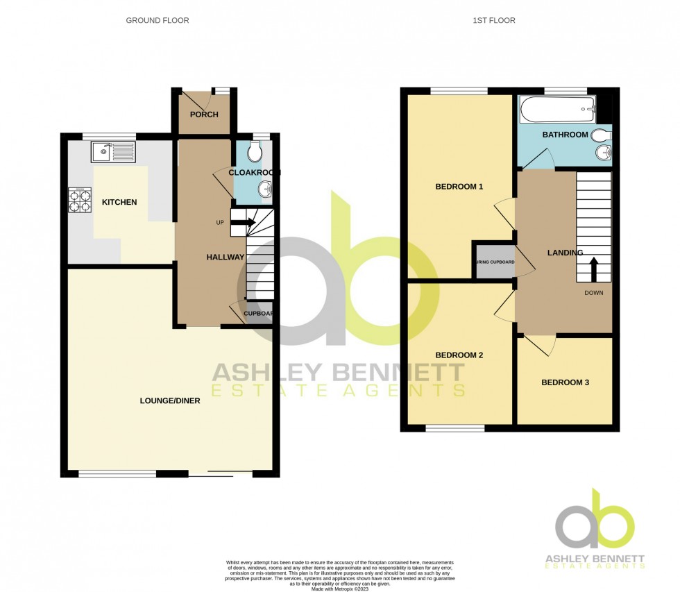 Floorplan for Galsworthy Road, Tilbury, RM18 8JS