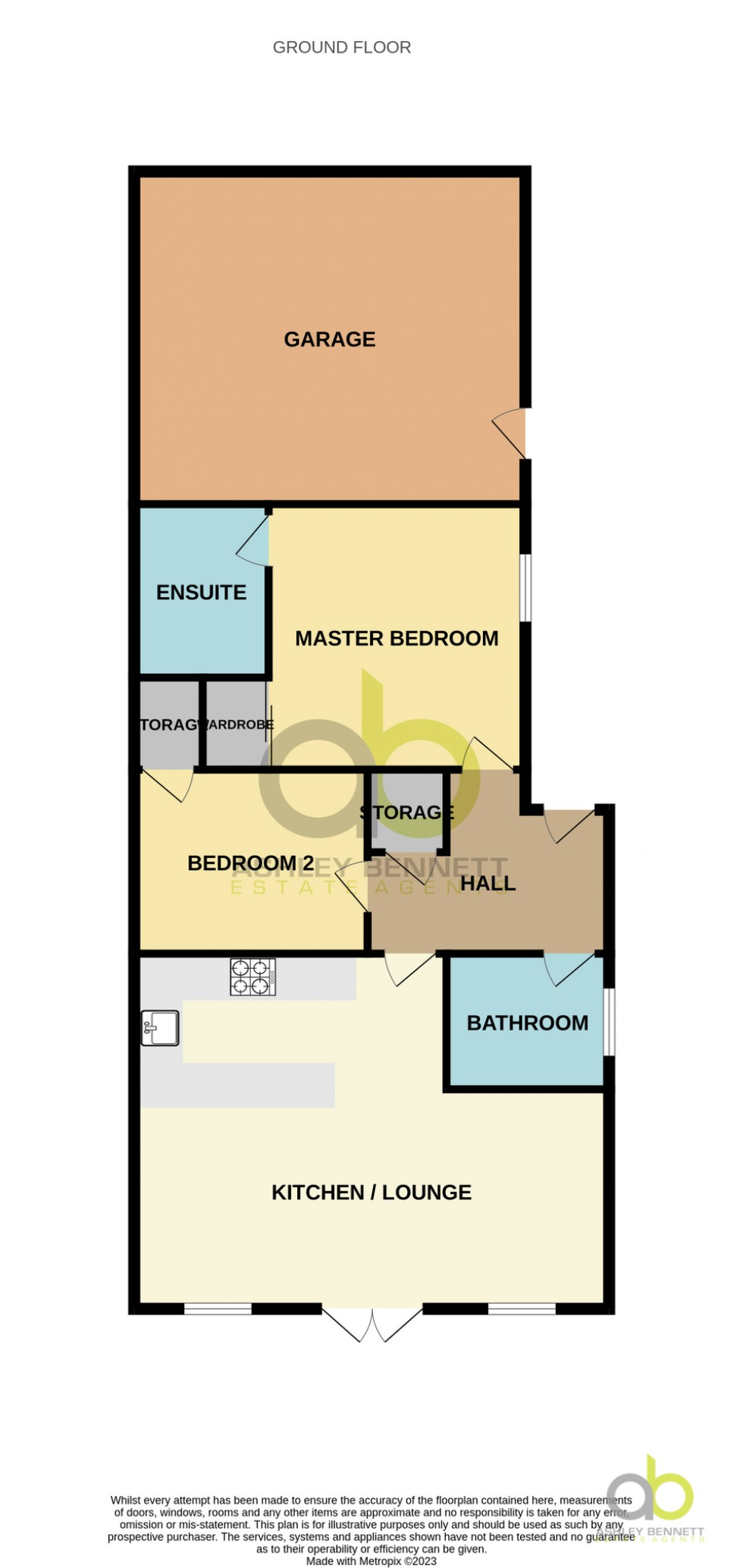 Floorplan for Eastern Promenade, Point Clear Bay, Clacton-on-Sea