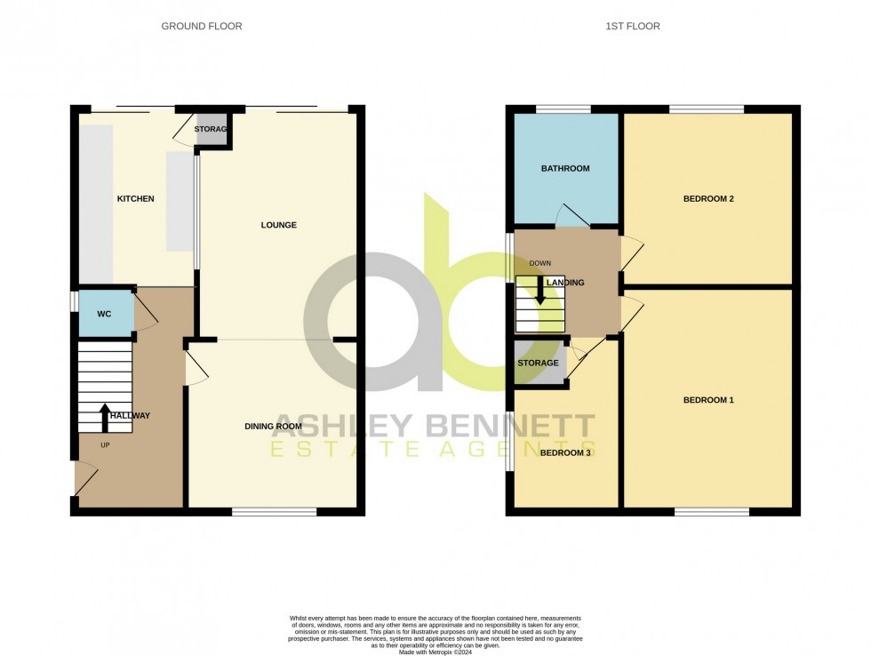 Floorplan for Abbotts Drive, Stanford-le-Hope