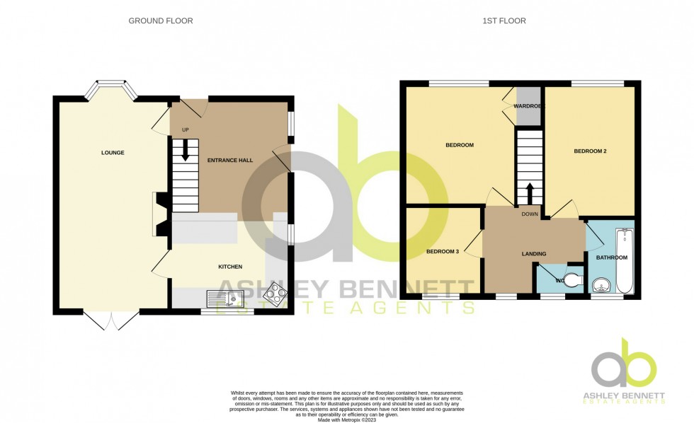 Floorplan for Prince Phillip Avenue, Grays, RM16 2BS