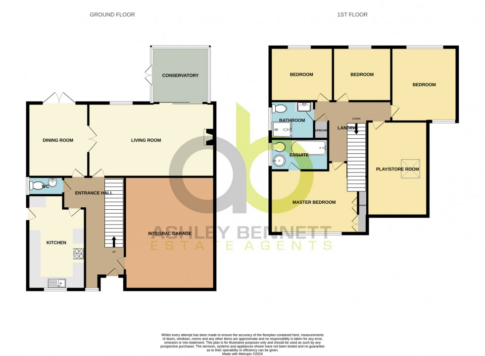 Floorplan for Grosvenor Road, Orsett