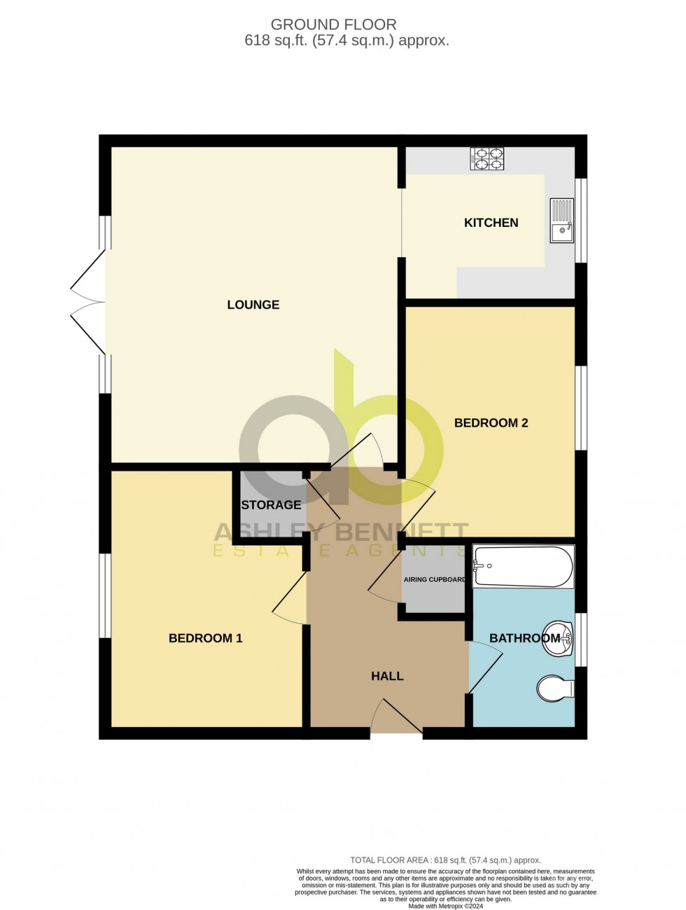Floorplan for Caspian Way, Purfleet-on-Thames, RM19 1LB