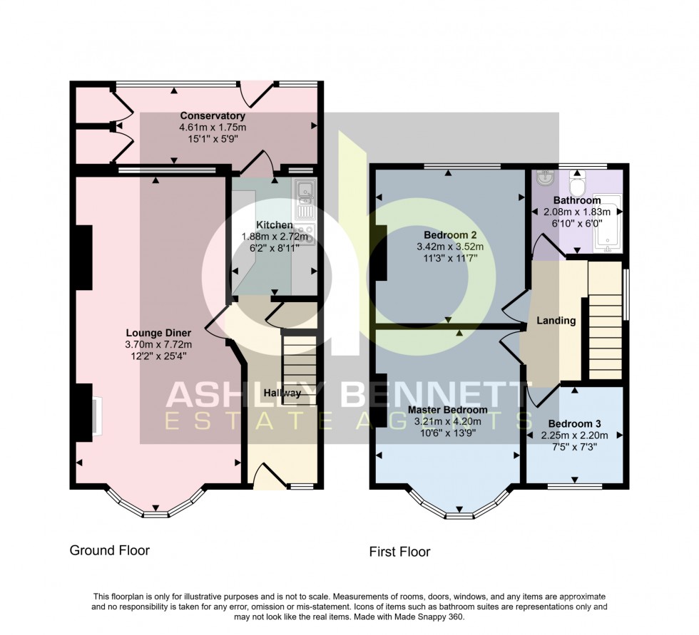 Floorplan for Finchley Road, Grays, RM17 6RG