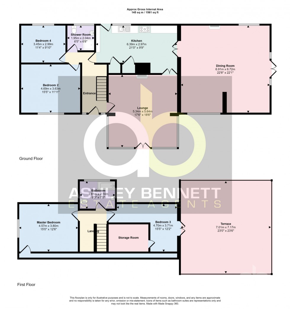 Floorplan for Coppy Hall, Sandy Lane, Grays, Essex