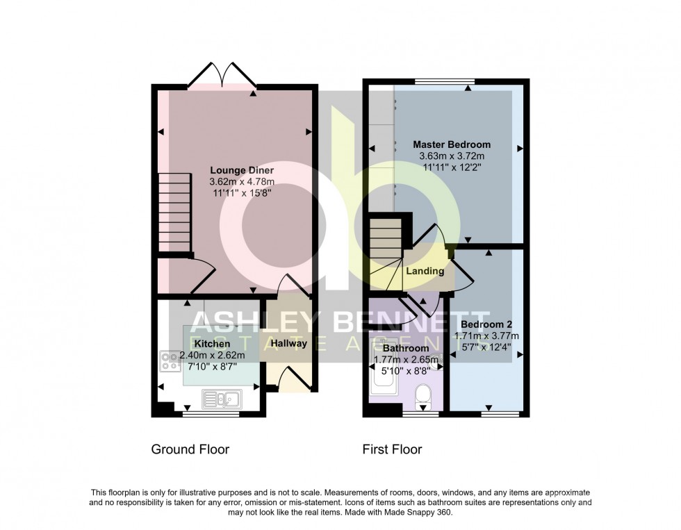 Floorplan for Ellis Close, Orsett, RM16 3DN