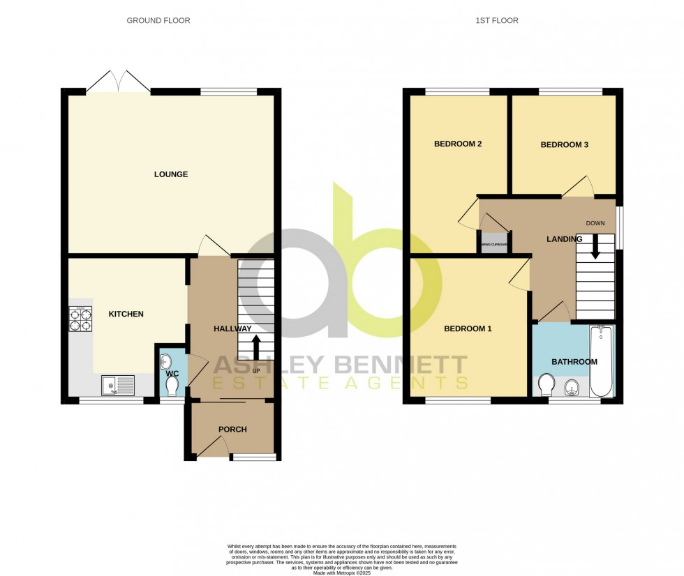 Floorplan for Beechcroft Avenue, Linford, Stanford-le-Hope, SS17 0RE